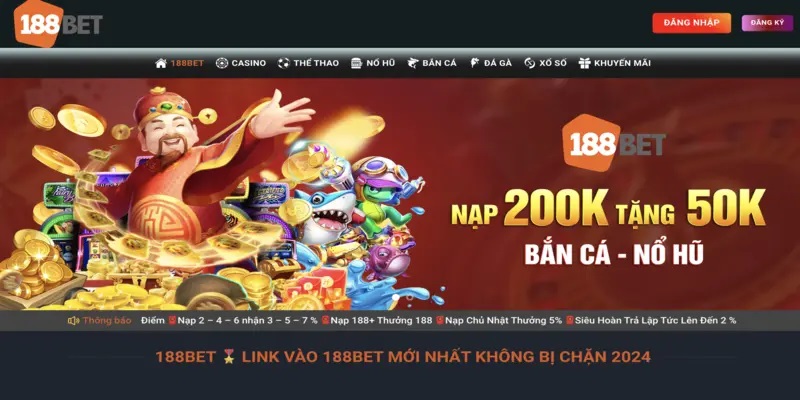 Khuyến mãi 188bet hấp dẫn