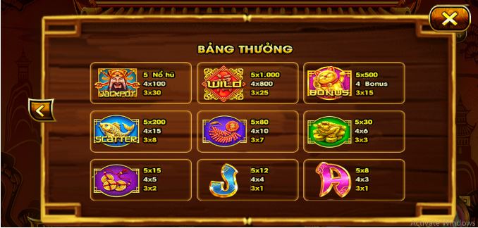 Nổ hũ Thần tài 188BET, game chơi hấp dẫn số 1